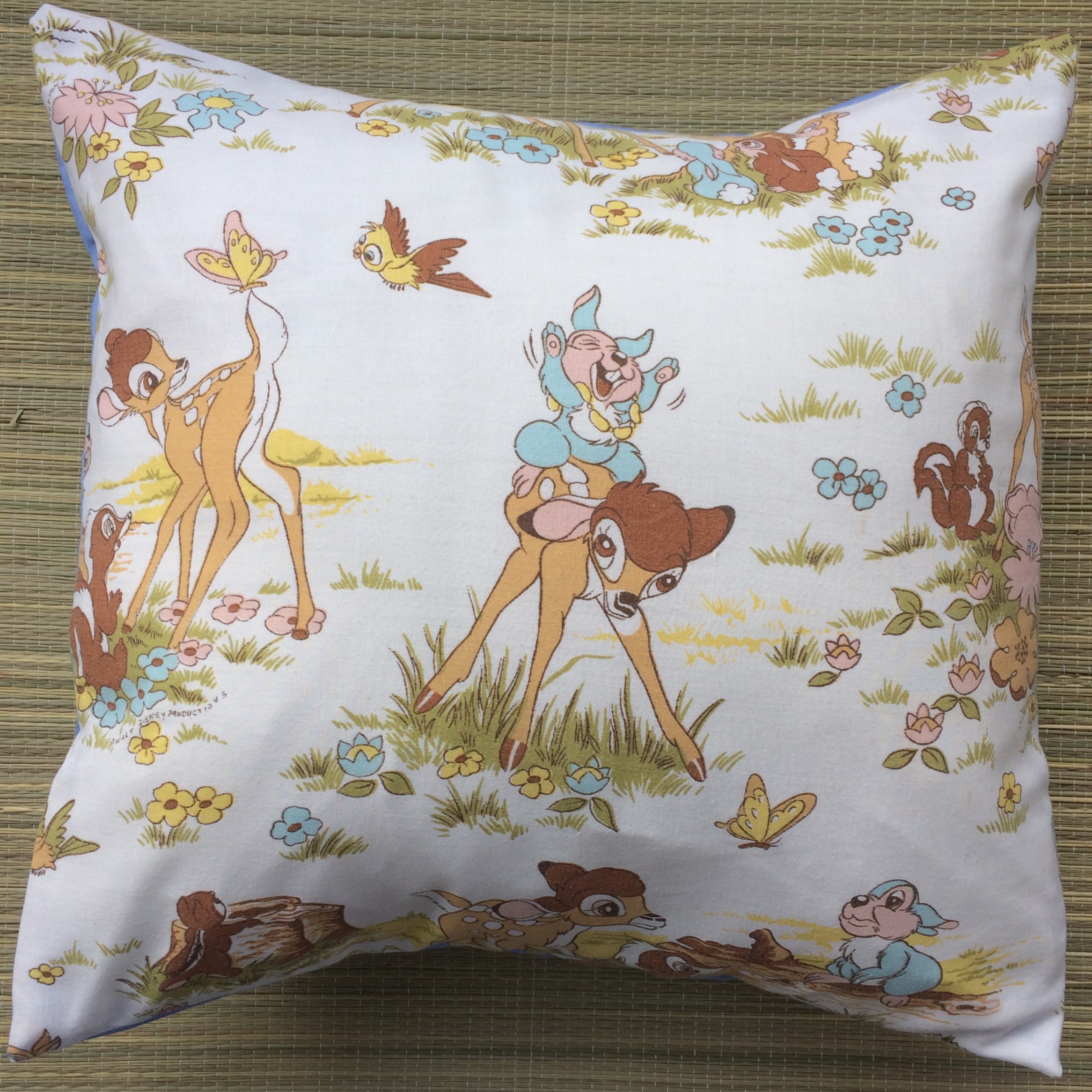 Disney 27.56 x 17.7 Bambi Canvas Outdoor Throw Pillow