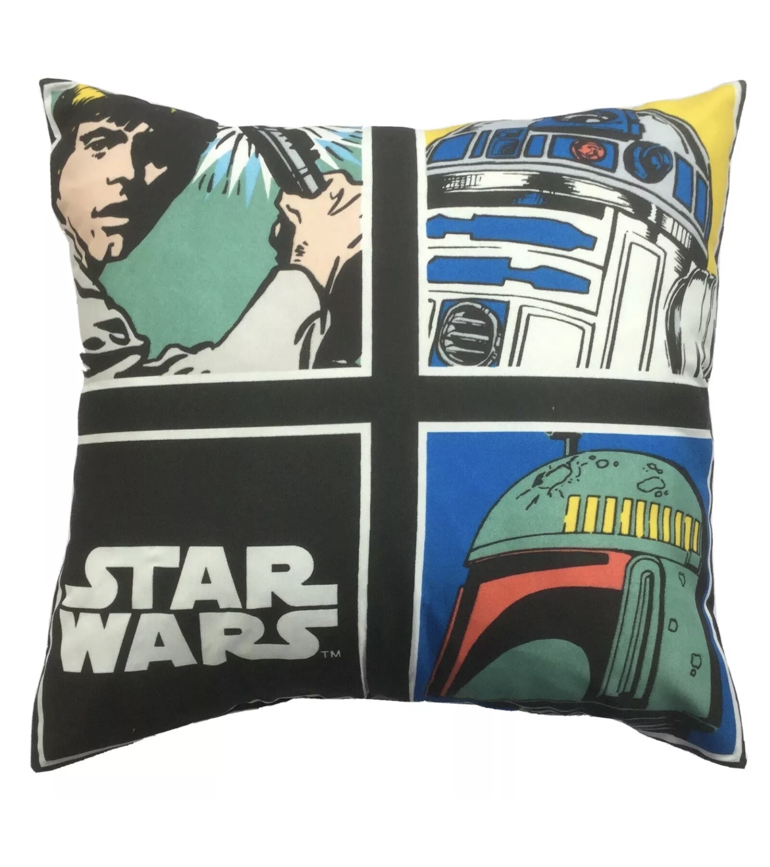 Star Wars Hoth Luke Princess Leia C3PO, R2D2, Chewbacca, Han Solo Cushion  Vintage Fabric - handmade by Alien Couture